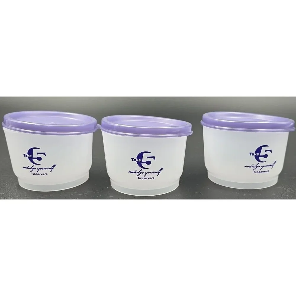 Set of 3 Tupperware